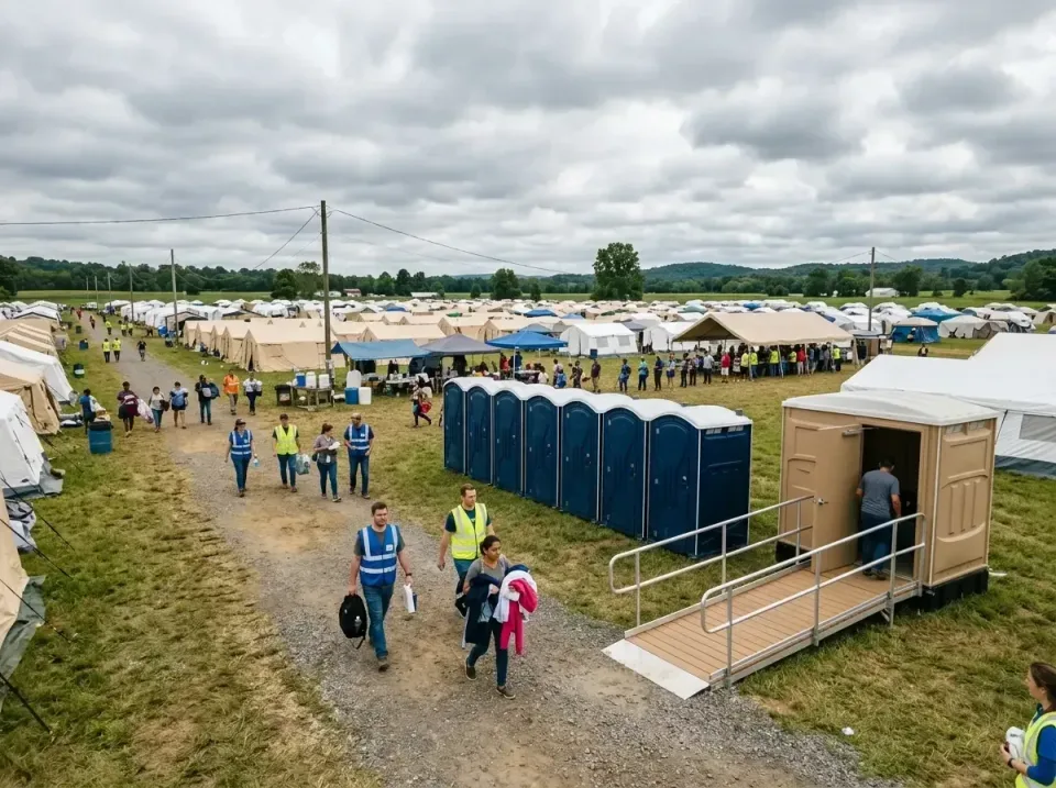 disaster-relief-camp-restrooms-010 — frequently asked questions, Dumpster & Portable Bathrooms Rental in Watauga, TX